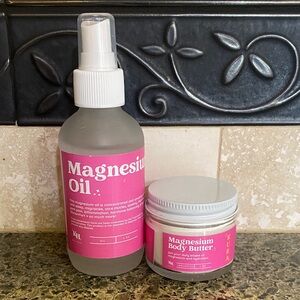 Magnesium Oil and Body Butter Set